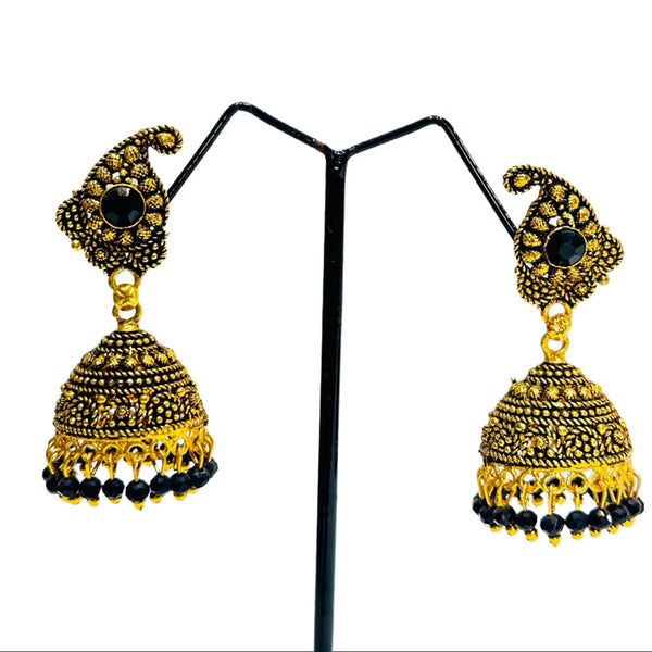 Dariyalal Sales Gold Plated Jhumki Earrings