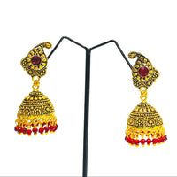 Dariyalal Sales Gold Plated Jhumki Earrings