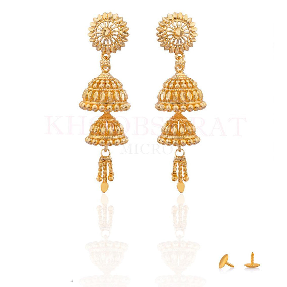 Dariyalal Sales And Pearl Jhumki Earrings