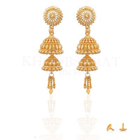 Dariyalal Sales And Pearl Jhumki Earrings