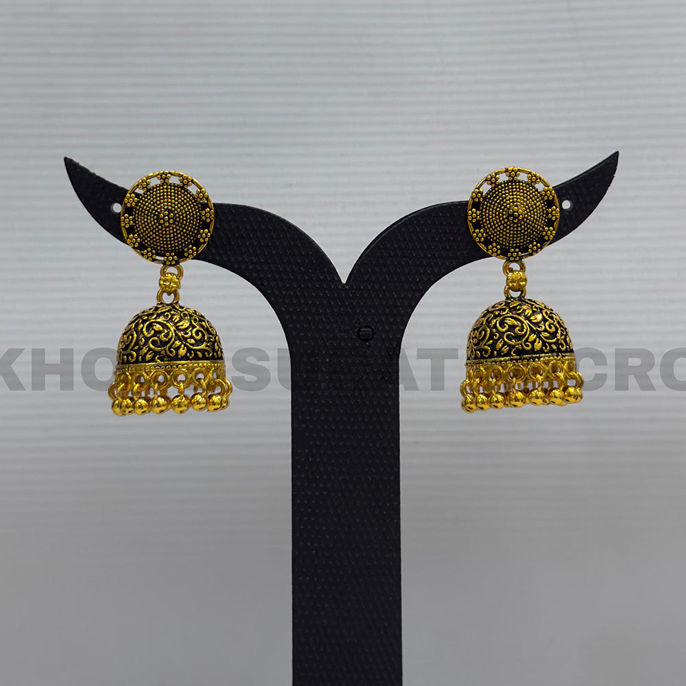 Dariyalal Sales Royal Pearl Ethnic Jhumki Earrings (Pack of 12 & 24)