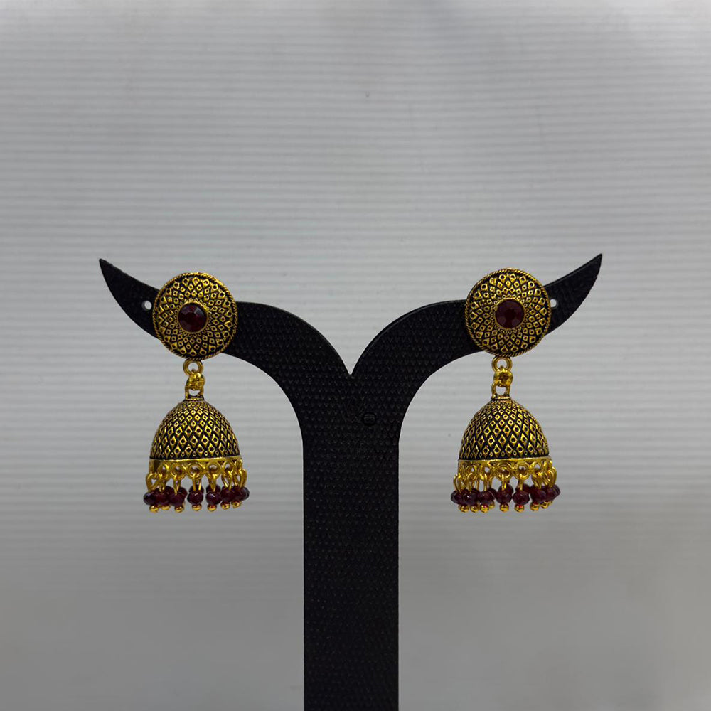 Dariyalal Sales Royal Pearl Ethnic Jhumki Earrings (Pack of 12 & 24)