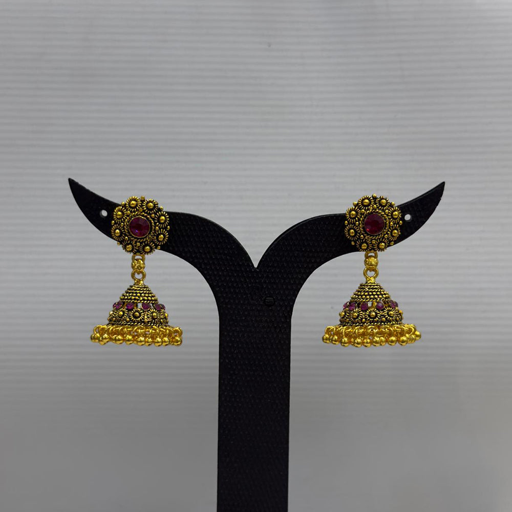 Dariyalal Sales Royal Pearl Ethnic Jhumki Earrings (Pack of 12 & 24)