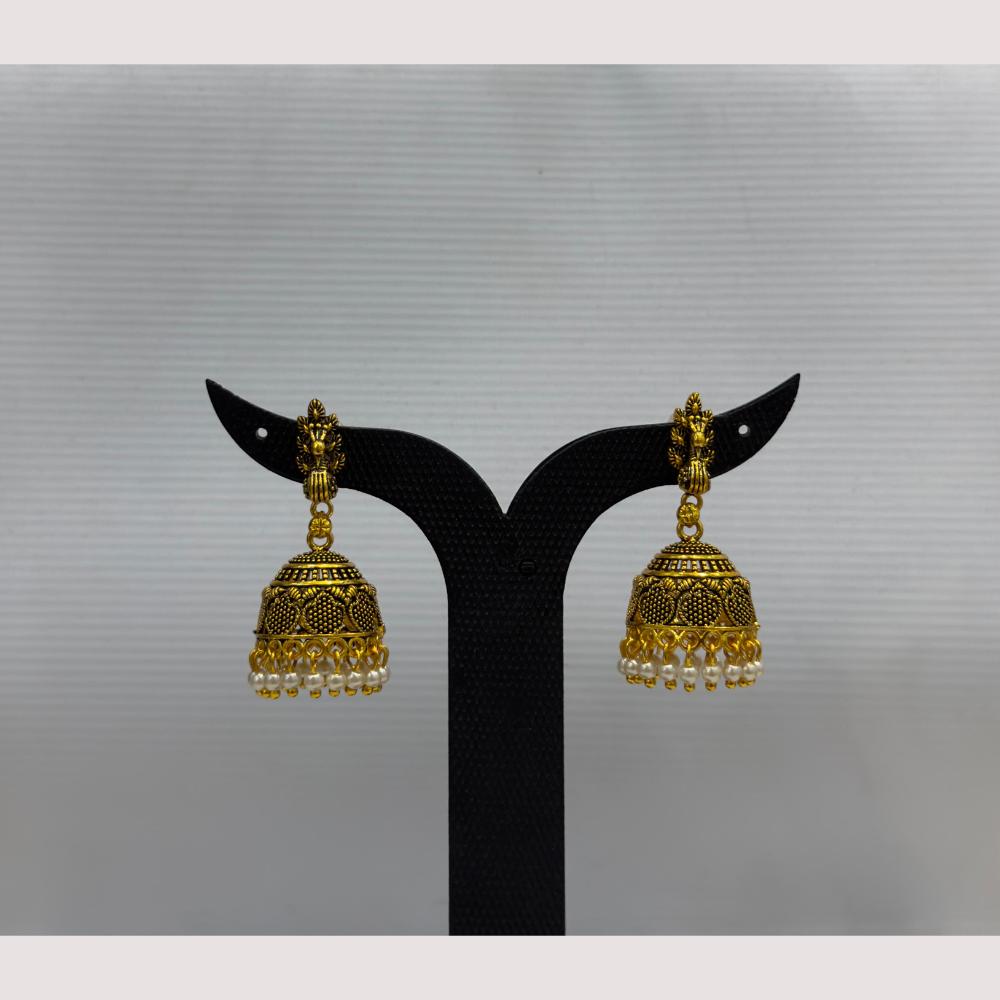 Dariyalal Sales Royal Pearl Ethnic Jhumki Earrings (Pack of 12 & 24)