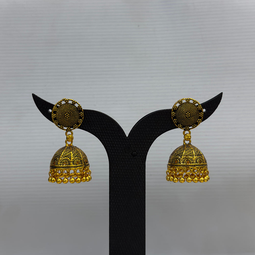 Dariyalal Sales Royal Pearl Ethnic Jhumki Earrings (Pack of 12 & 24)