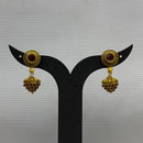 Dariyalal Sales Royal Pota Stone And Pearl Ethnic Jhumki Earrings (Pack of 12 & 24)