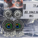 VM Imitation Oxidised Plated Ghungroo Dangler Earrings