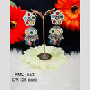 VM Imitation Oxidised Plated Jhumki Earrings