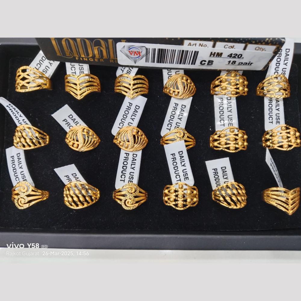 VM Imitation Gold Plated Ring