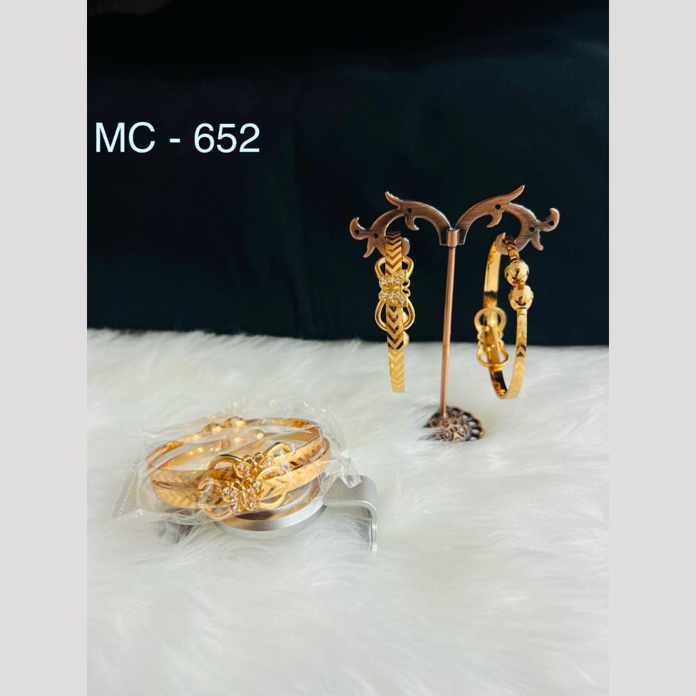 VM Imitation Gold Plated Bangle