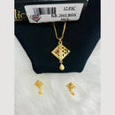 VM Imitation Gold Plated Chain Pendant Set