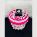 VM Imitation Silver Plated Multi Color Toe Ring