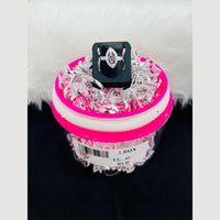 VM Imitation Silver Plated Multi Color Toe Ring