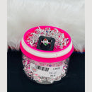 VM Imitation Silver Plated Multi Color Toe Ring