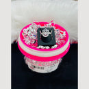 VM Imitation Silver Plated Multi Color Toe Ring