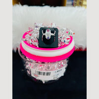 VM Imitation Silver Plated Multi Color Toe Ring