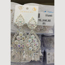 VM Imitation Silver Plated Dangler Earrings