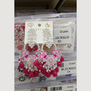 VM Imitation Silver Plated Dangler Earrings