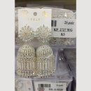 VM Imitation Silver Plated Jhumki Earrings
