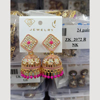 VM Imitation Gold Plated Jhumki Earrings