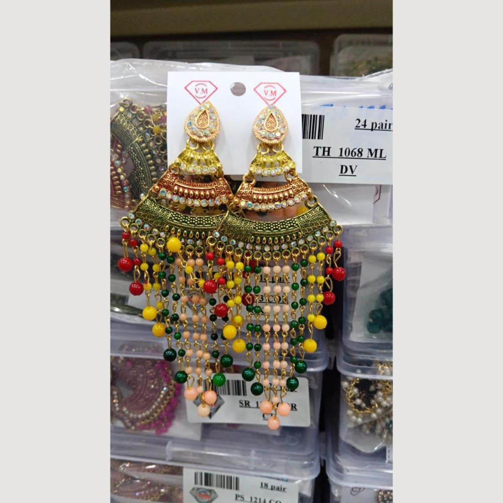 VM Imitation Gold Plated Earrings