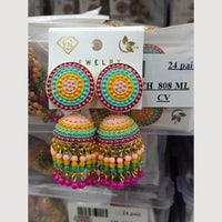 VM Imitation Gold Plated Jhumki Earrings