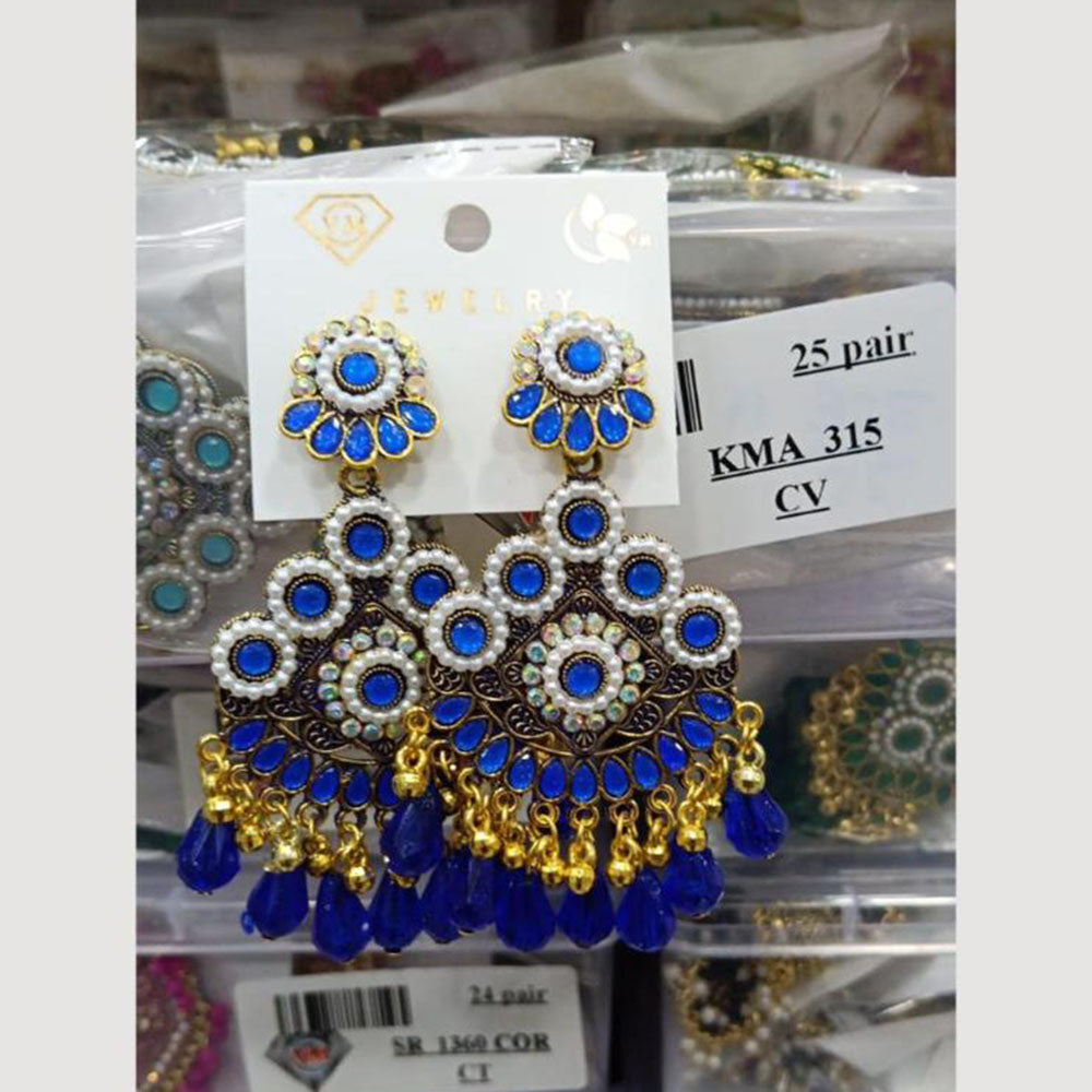 VM Imitation Gold Plated Dangler Earrings