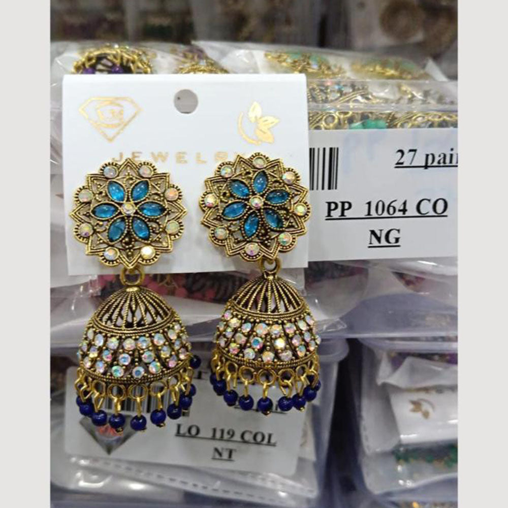 VM Imitation Gold Plated Jhumki Earrings