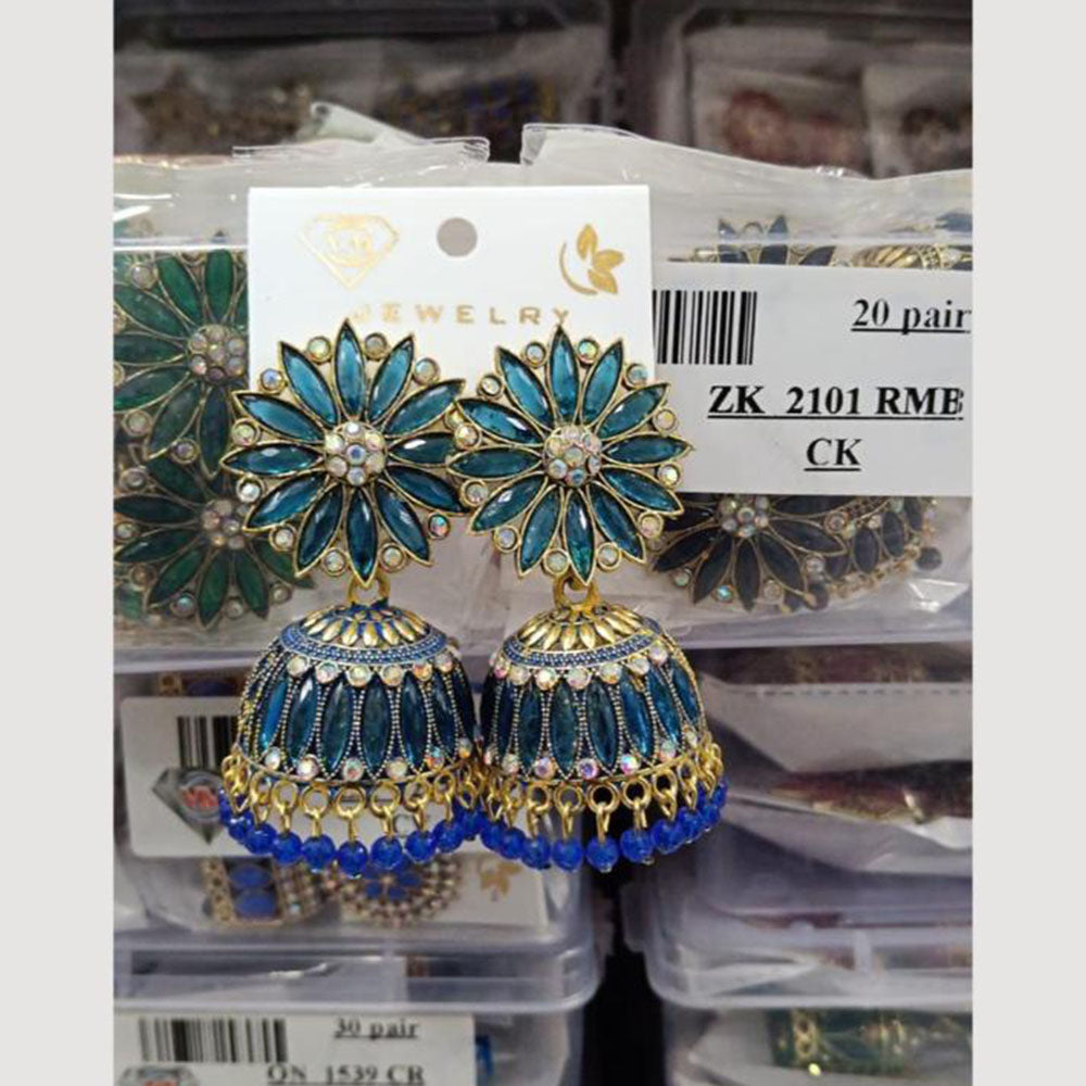 VM Imitation Gold Plated Jhumki Earrings
