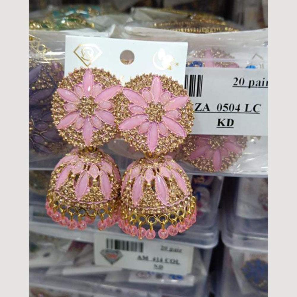 VM Imitation Gold Plated Jhumki Earrings