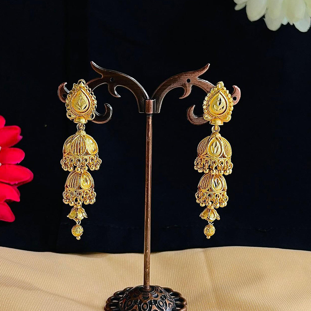 VM Imitation Pearl Jhumki Earrings