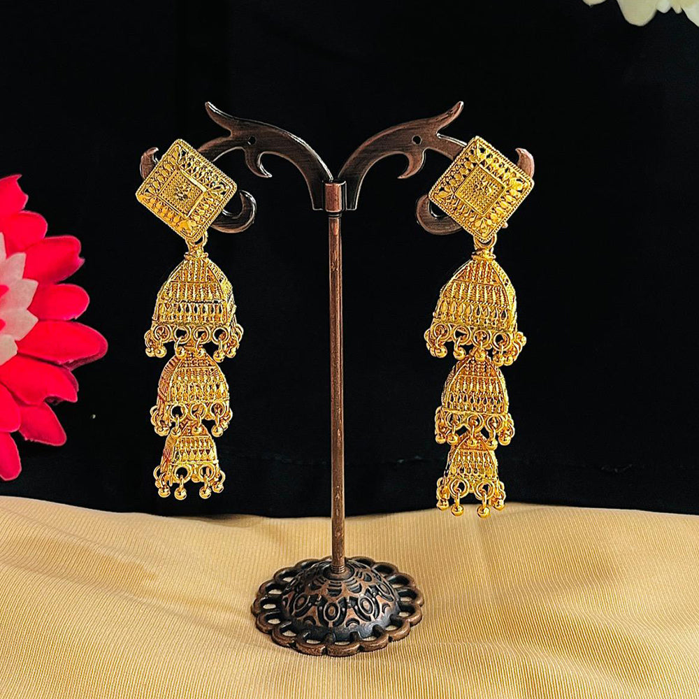 VM Imitation Pearl Jhumki Earrings