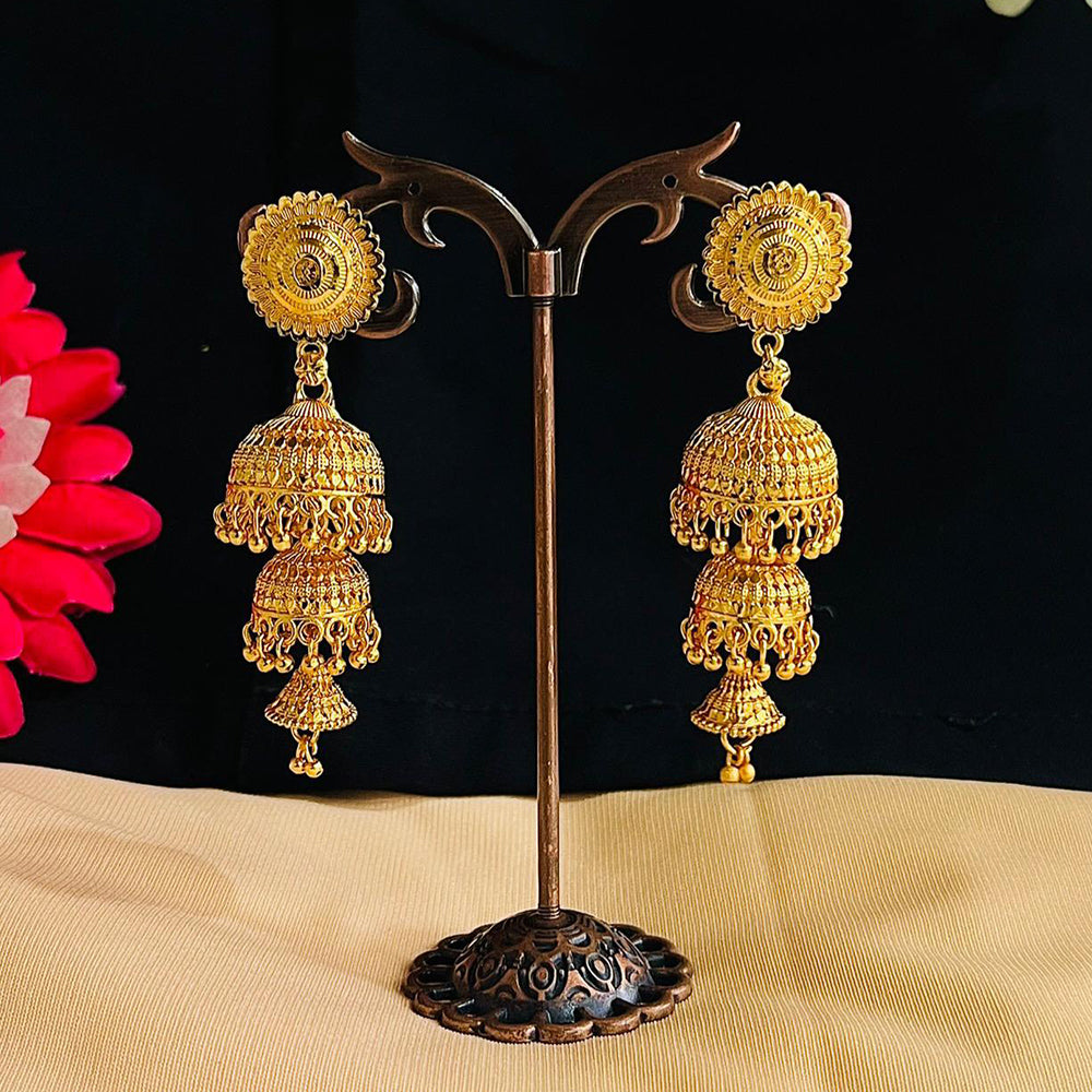 VM Imitation Pearl Jhumki Earrings
