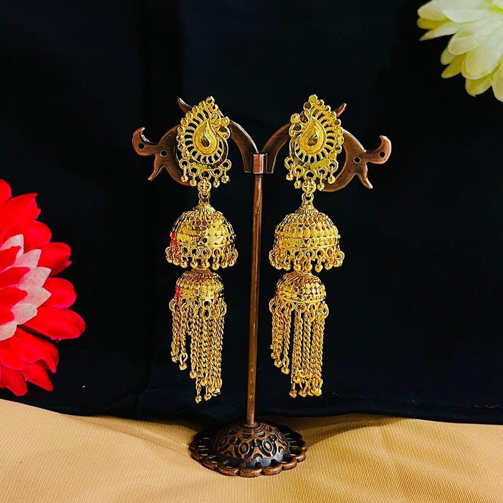 VM Imitation Pearl Jhumki Earrings