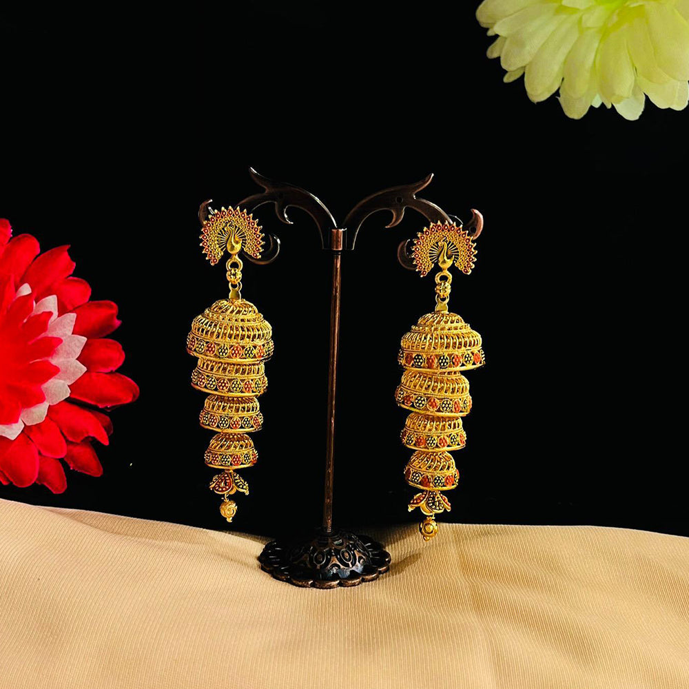 VM Imitation Pearl Jhumki Earrings