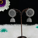 VM Imitation Vintage Look Oxidised Plated Jhumki Earrings