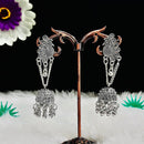 VM Imitation Vintage Look Oxidised Plated Jhumki Earrings