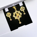 VM Imitation Premium Sparkling Austrian Stone Pendant Set