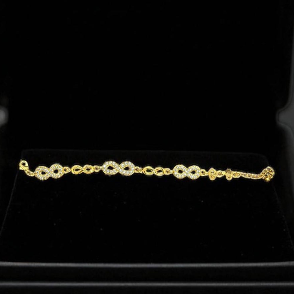 VM Imitation Delicate Austrian Stone Adjustable Bracelet