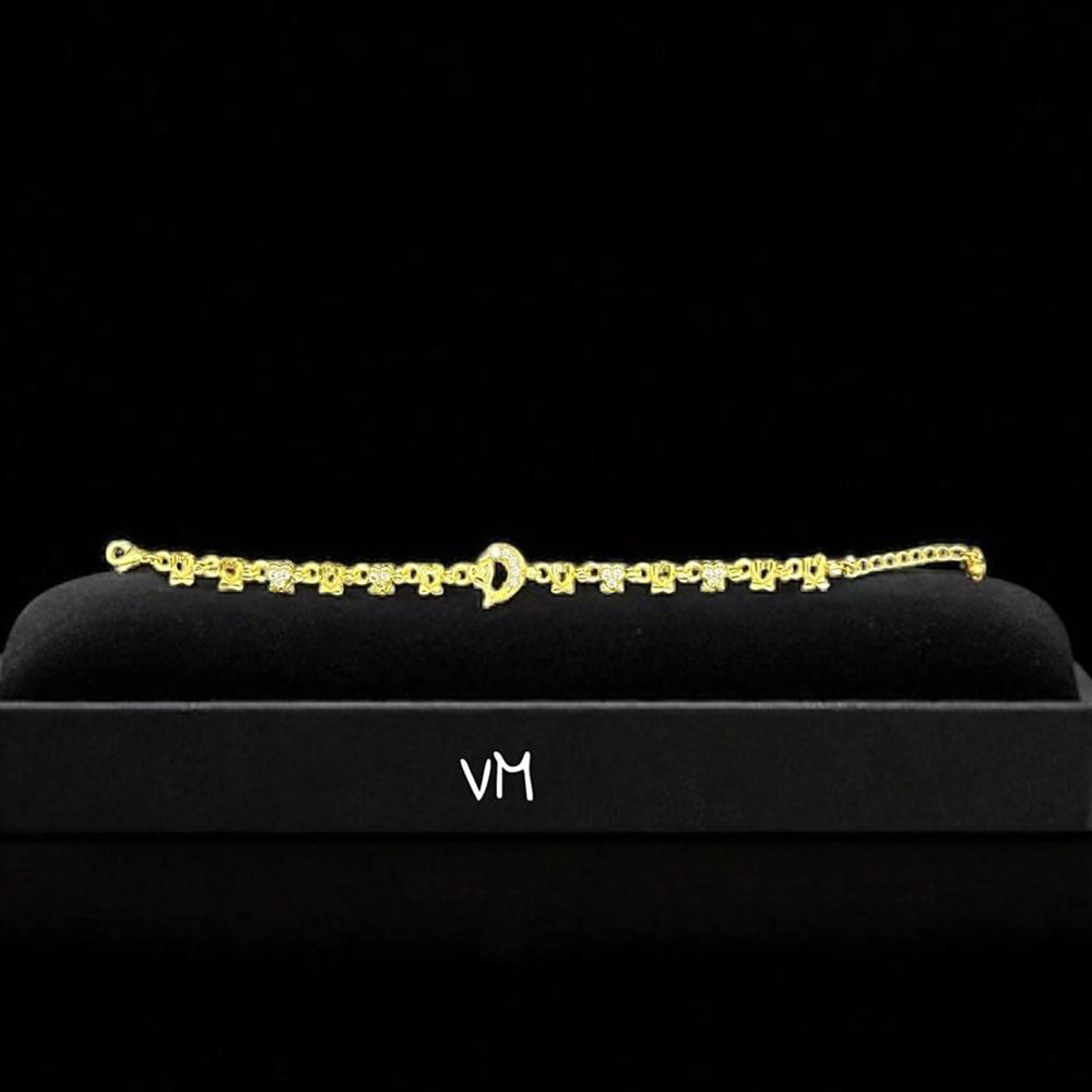 VM Imitation Delicate Austrian Stone Adjustable Bracelet