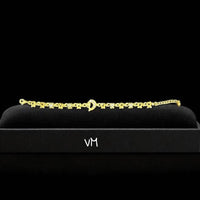 VM Imitation Delicate Austrian Stone Adjustable Bracelet
