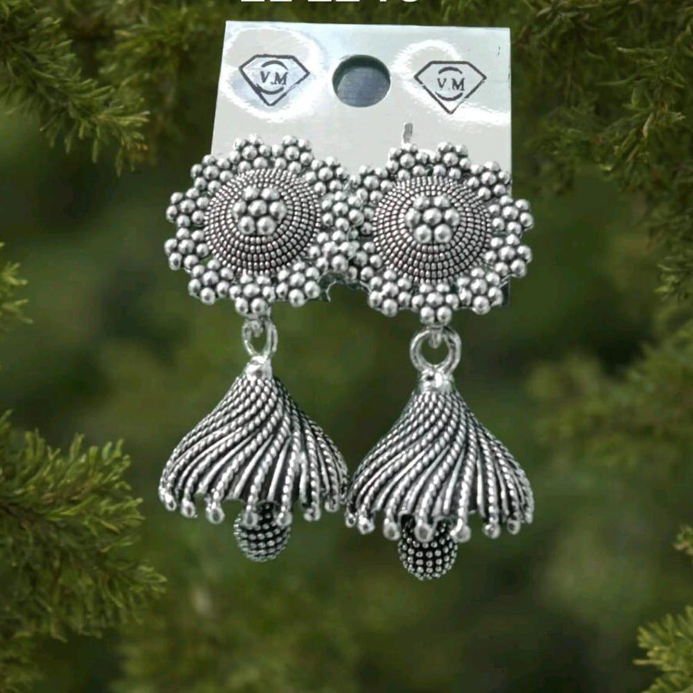 VM Imitation Radiance Dazzling Rhodium Plated Earrings To Slay Every Look