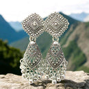 VM Imitation Radiance Dazzling Rhodium Plated Earrings To Slay Every Look