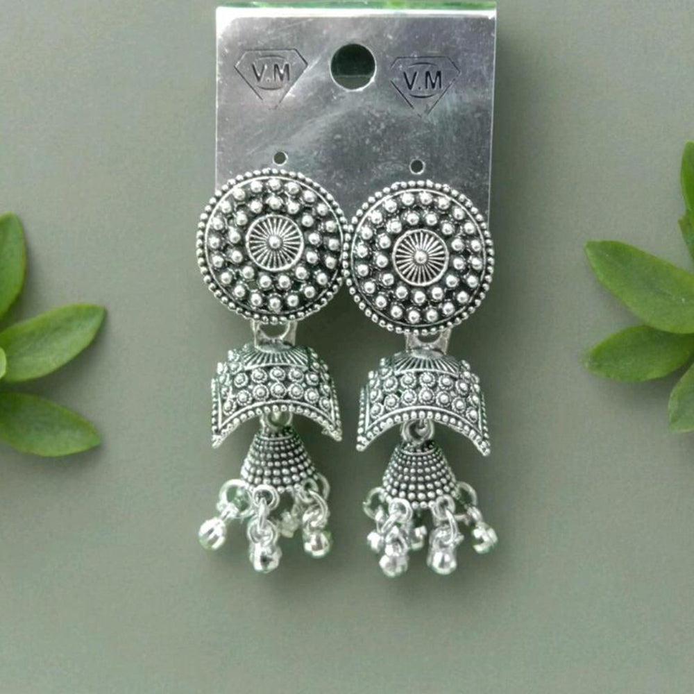 VM Imitation Radiance Dazzling Rhodium Plated Earrings To Slay Every Look