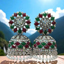 VM Imitation Radiance Dazzling Rhodium Plated Earrings To Slay Every Look