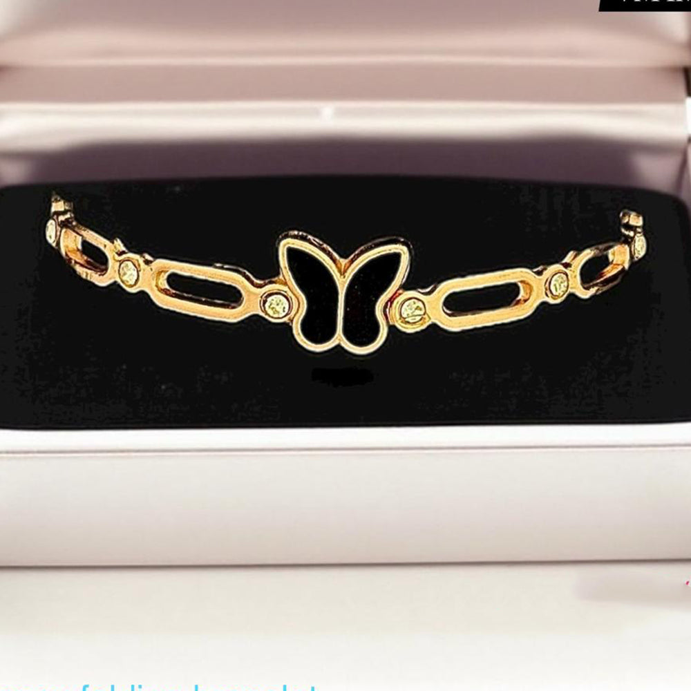 VM Imitation Designer Butterfly -Shaped Openable Bracelet