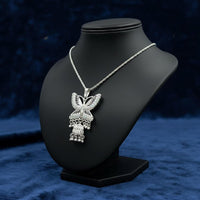 VM Imitation Classic Oxidised Plated Butterfly Austrian Pendant