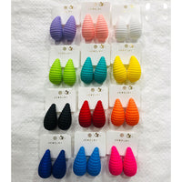 VM Imitation Trendy Matte Teardrop Fashion Studs