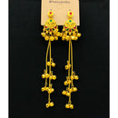 VM Imitation Look Kashmiri Pota Stone Kashmiri Ghungroo Dangler Earrings
