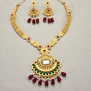 VM Imitation Royal Pota Stone And Beads Pack of 3 Necklace Set
